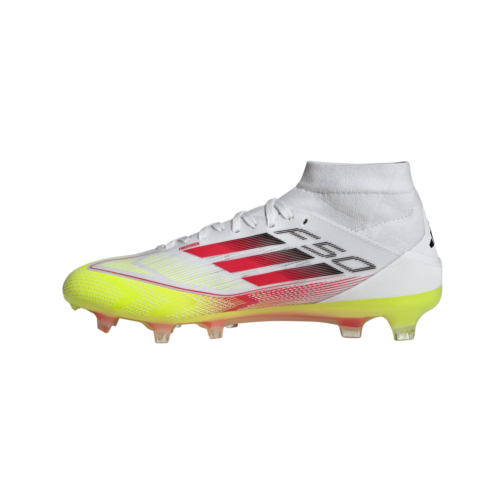 adidas F50 Pro Mid Firm Ground Boots White/Red - Best Buy Soccer